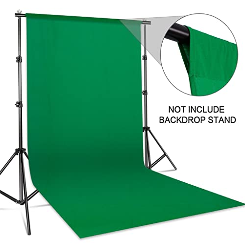 Photography Background Smooth Muslin Cotton Green Screen Background Cloth for Photo Studio Video (Color : Green Size : 2000x3000)